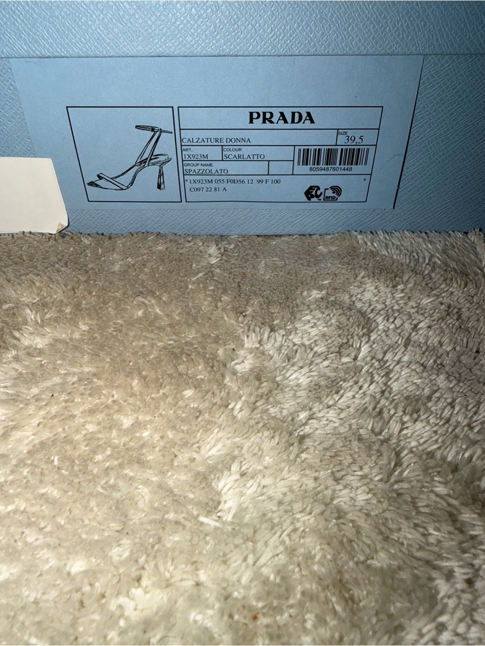 Prada Calzature Donna - Scarlatto heels - Picture 4 of 5